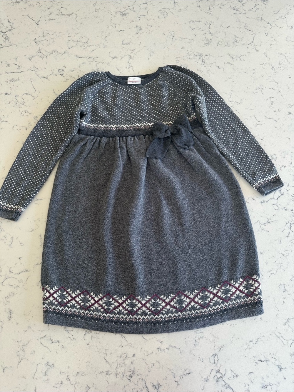 Hanna Andersson Wool Blended Sweater Dress